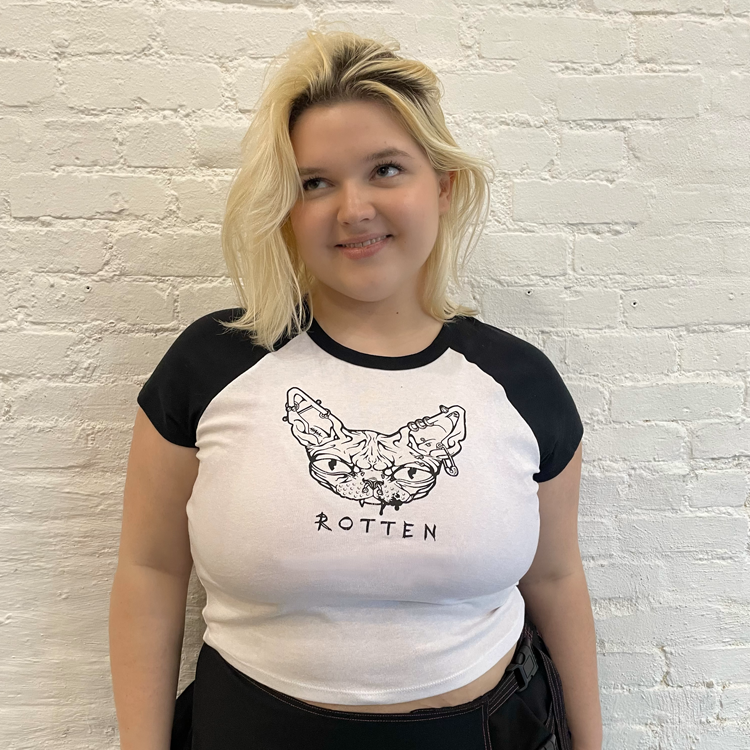 ROTTEN Babydoll Tee — HESTA